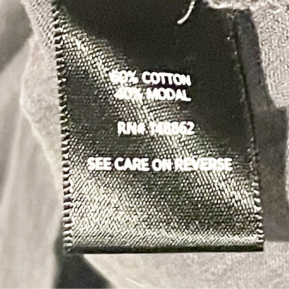 Torrid Size 0X Dark Grey Ringer Stripe Short Sleeve Crewneck Tshirt - Picture 4 of 5